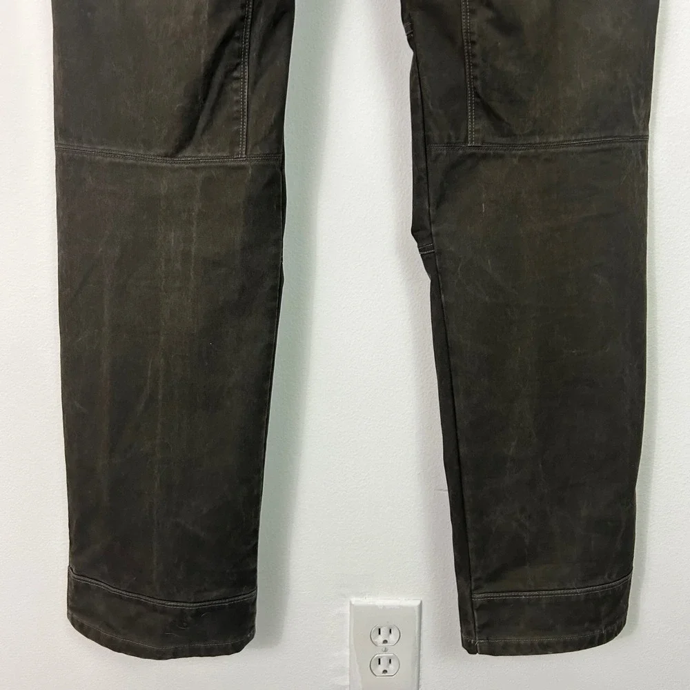 Kuhl Rydr Mens 34x34 Dark Brown Articulated Workwear Outdoor Hiking Pants
